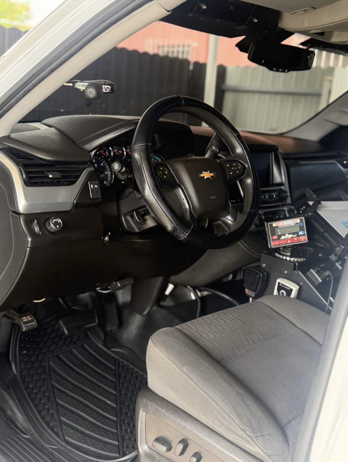 Clean Chevrolet driver interior after detailing